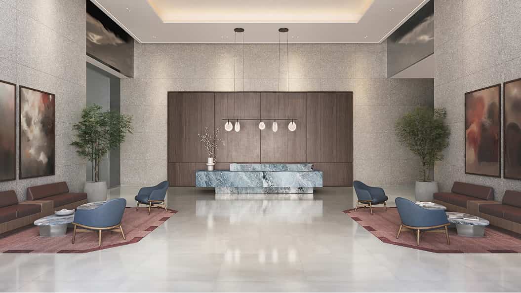 1540 Broadway - Reception Lobby